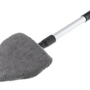 Mikroszálas ablaktisztító, háromszög alakú, alumínium teleszkópos nyél 38 - 52 cm