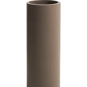 Aiguablava barna cement kaspó Ø 42cm