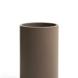 Aiguablava barna cement kaspó Ø 52cm