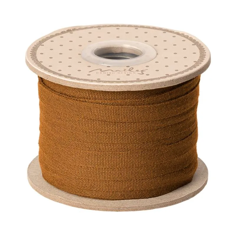 Maileg Ajándékzsinór - Okker - 25 méter/0,6 cm.