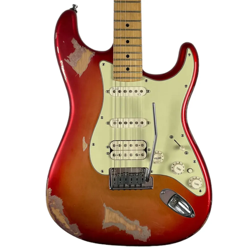 Fender American Deluxe Stratocaster 2010 - Cseresznye Burst