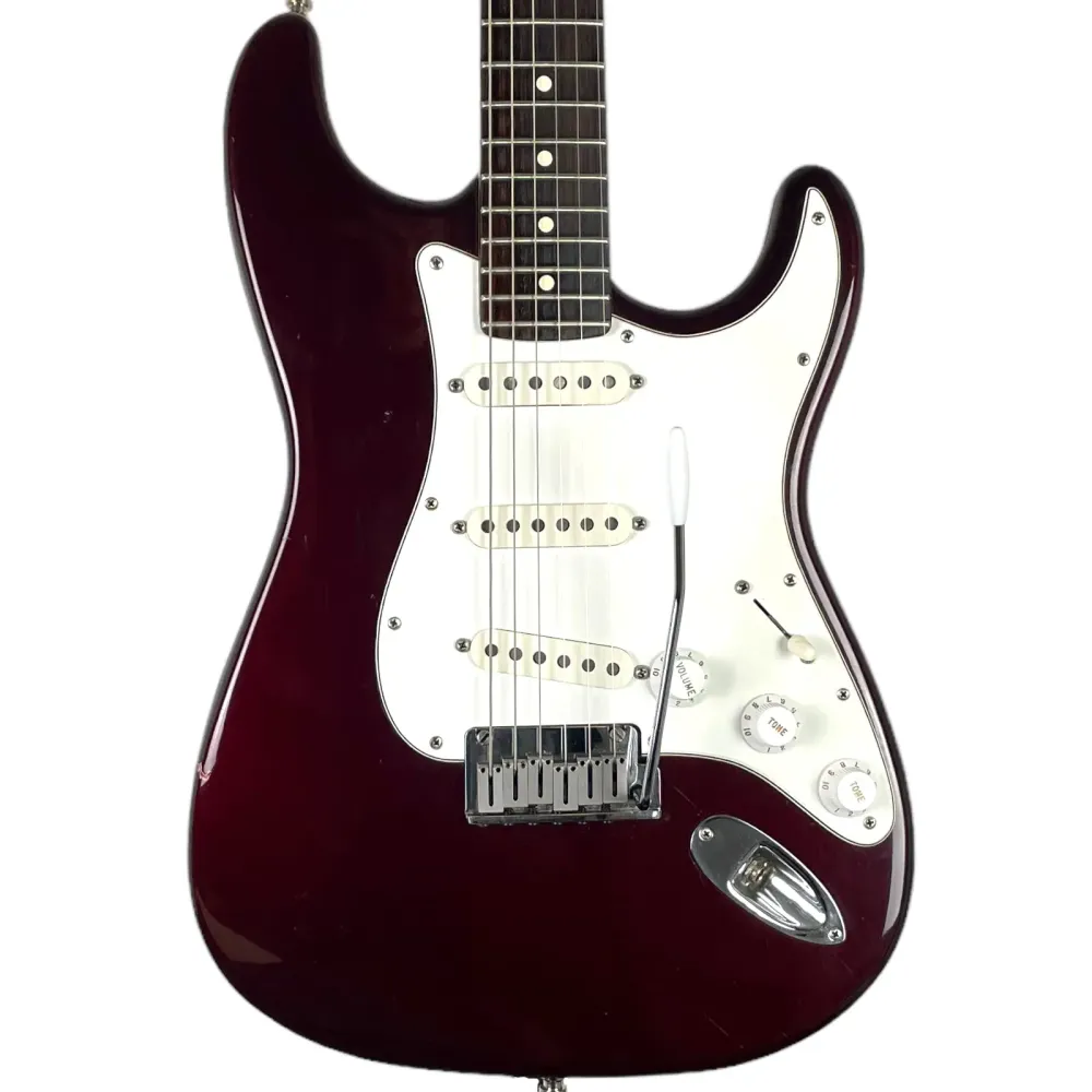 Fender American Standard Stratocaster 40. évforduló 1993 - Borvörös