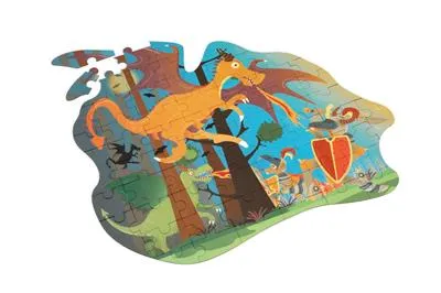 Vázlatos puzzle - Sárkány