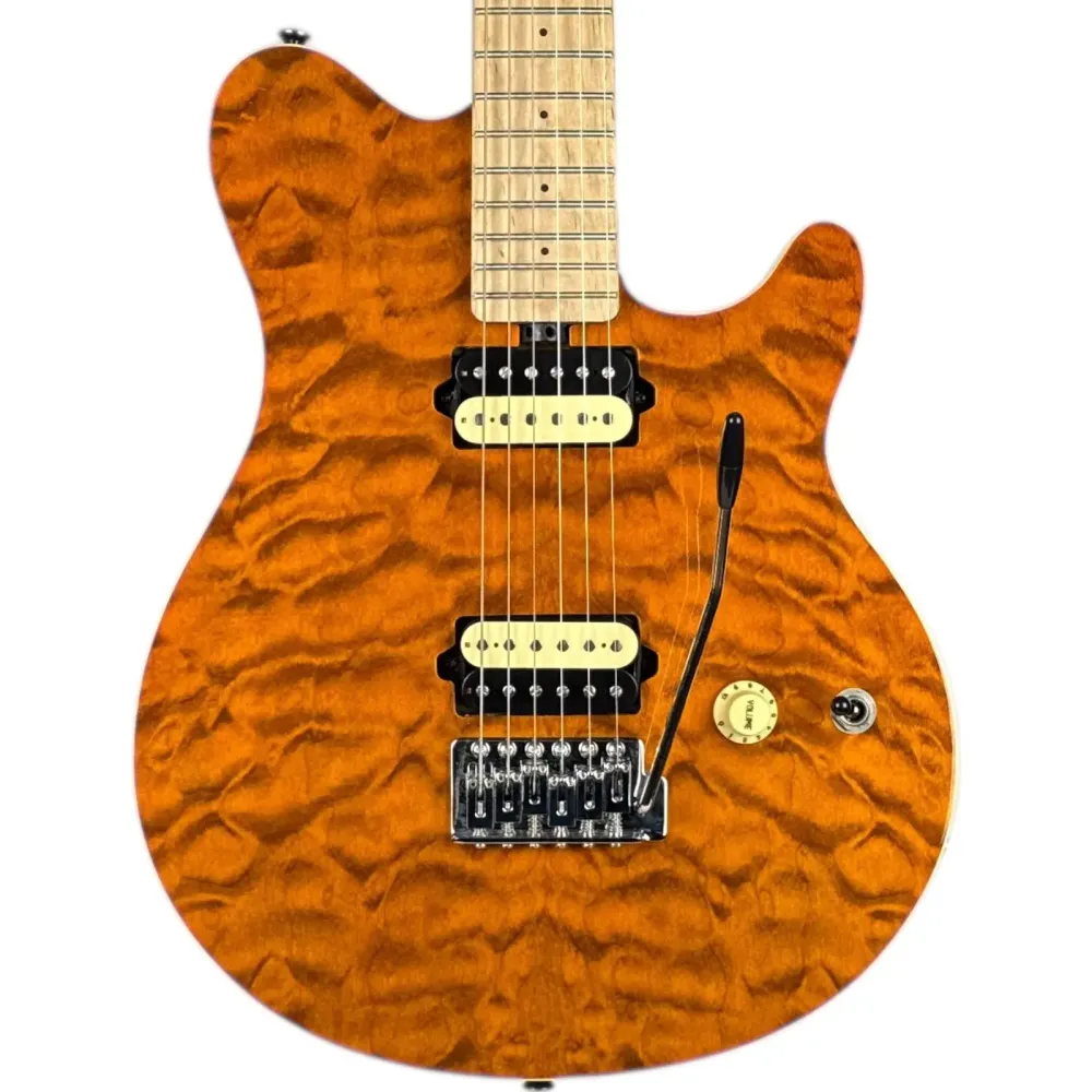 CP Axis Style Gitár - Áttetsző borostyán