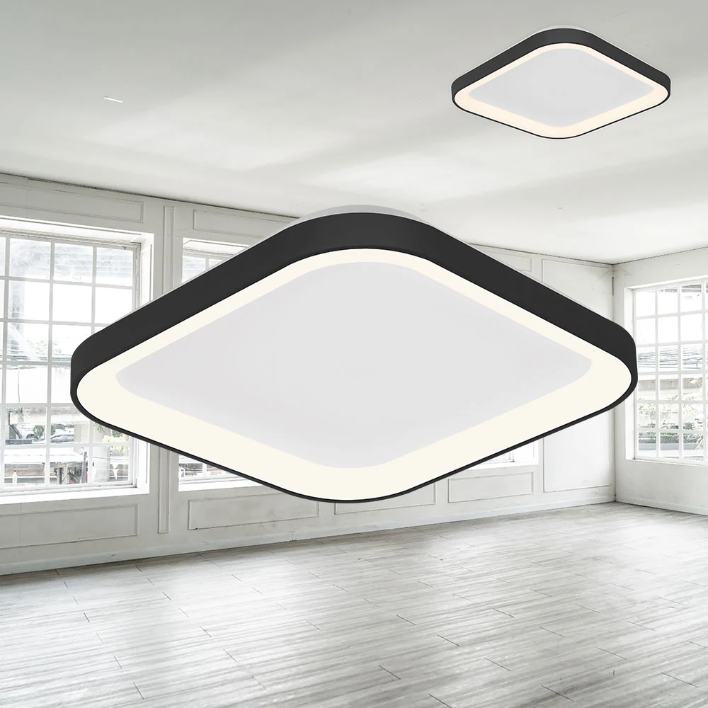 Beltéri Led lámpa 36W 3IN1 Fekete Állítható színhőmérséklettel 4260Lm IP20 BH17-00781