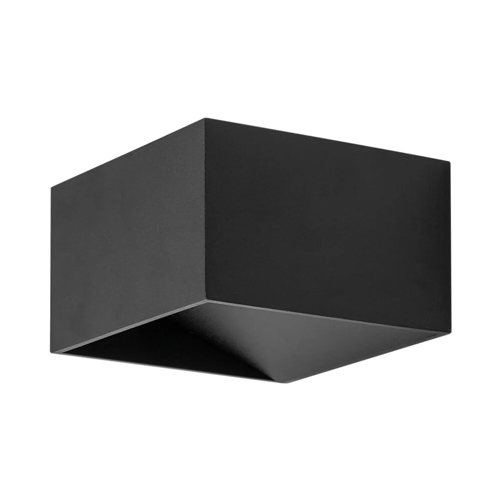 Braytron Fali ledlámpa Fekete 520lm 3000K 8W 220-240V 50/60Hz BH07-03101