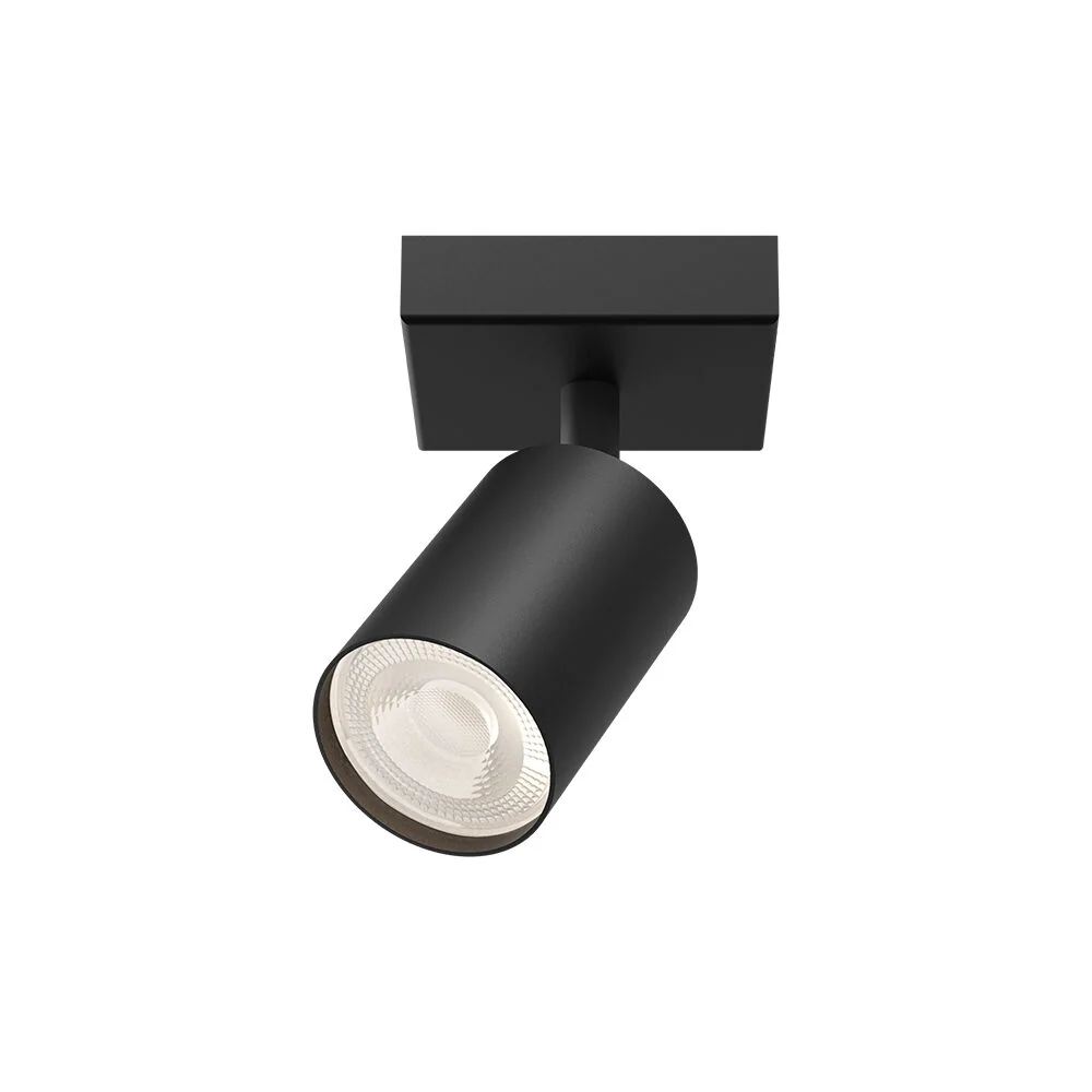 Braytron Fali lámpa 1*GU10 spotlámpa Fekete IP20 1*35W 220-240V 50/60Hz BH04-00811