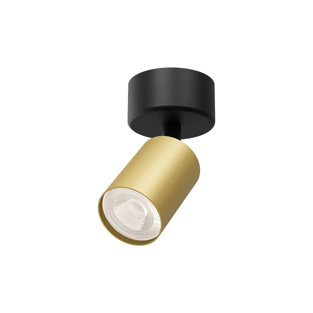 Braytron Fali lámpa 1*GU10 spotlámpa Fekete-Gold IP20 1*35W 220-240V 50/60Hz BH04-00806