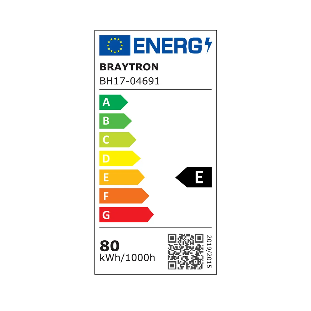 Braytron Led lámpa mennyezeti 80W IP20 230V 3IN1 8800Lm fekete BH17-04691