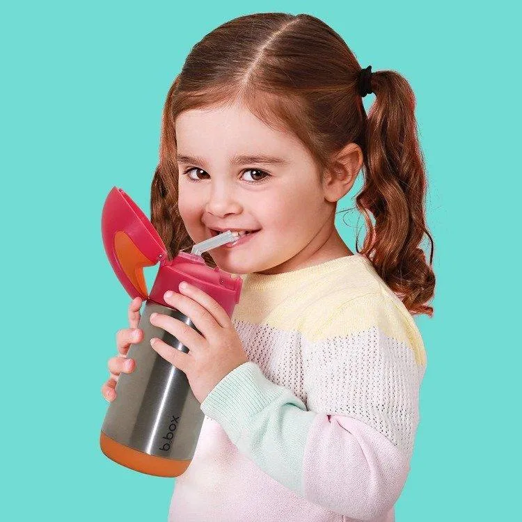 b.box gyermek termál palack Strawberry Shake 350 ml