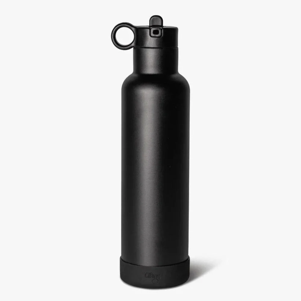 Citron rozsdamentes acél gyermek termál palack 750 ml Fekete