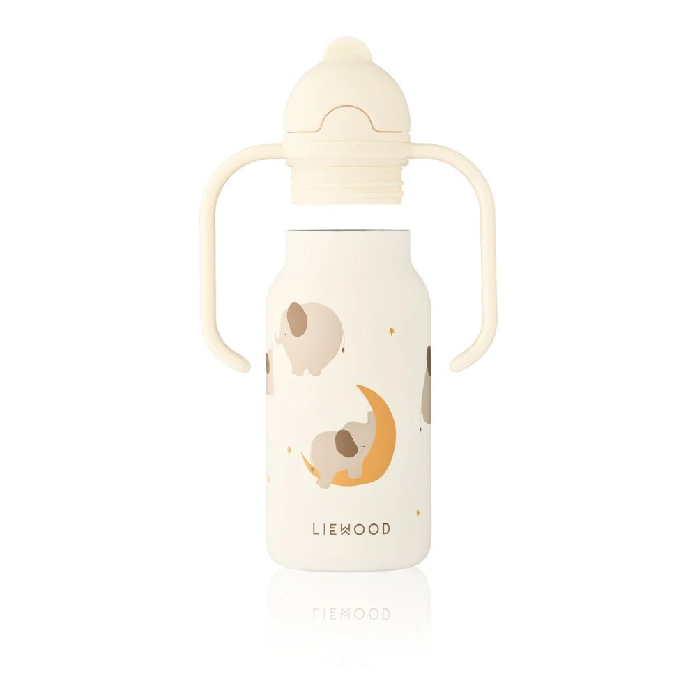 Liewood Kimmie 250ml Elephant Creme de la creme creme termikus cumisüveg