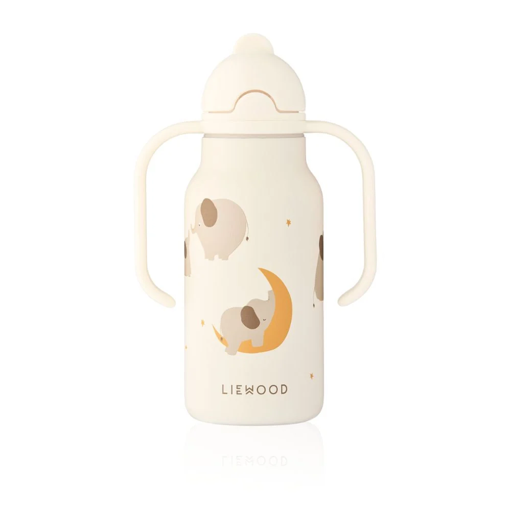 Liewood Kimmie 250ml Elephant Creme de la creme creme termikus cumisüveg