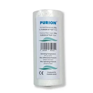 PURION Szűrőbetét Big Blue 10x4,5 hüvelyk Lebegőanyag 50 mikron