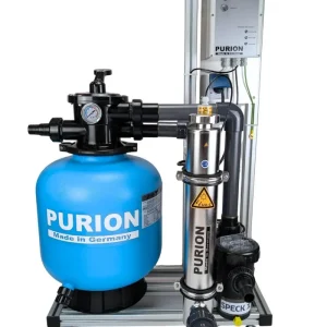 PURION Medence 40 Rozsdamentes acél Plus