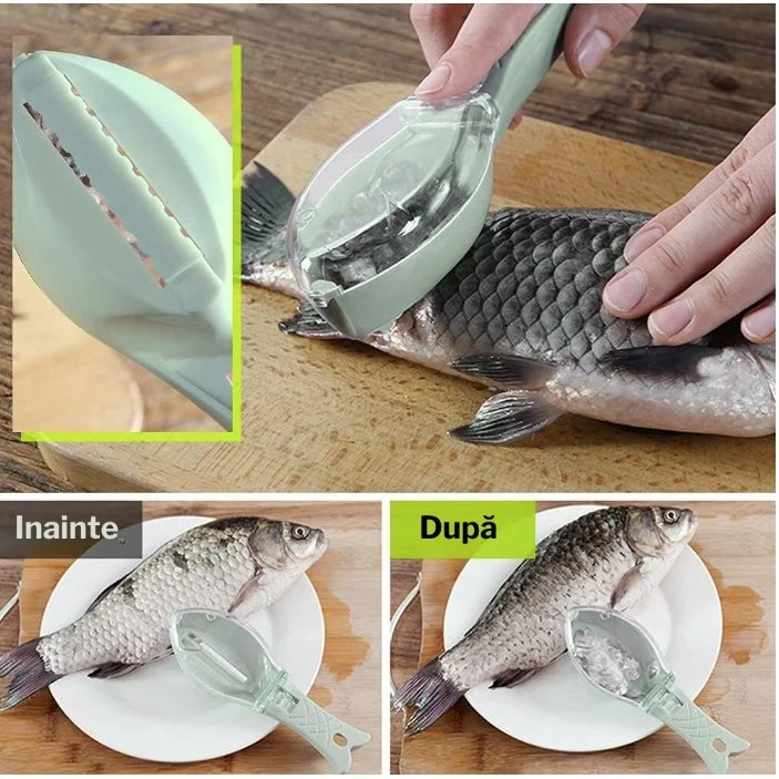 Halpikkely-tisztító tartállyal | FishClean