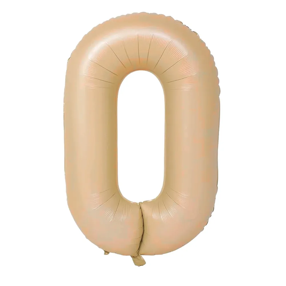 Fólia Lufi, Vivimall, 0-ás Számú, 100 cm, Egyedi Csomagolás, Szívószál Tartozék, Krémszínű