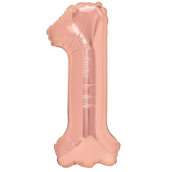 Vivimall fólia lufi, szám figura, születésnapi téma, 80 cm, egyedi csomagolás, szívószállal, levegővel vagy héliummal fújh...