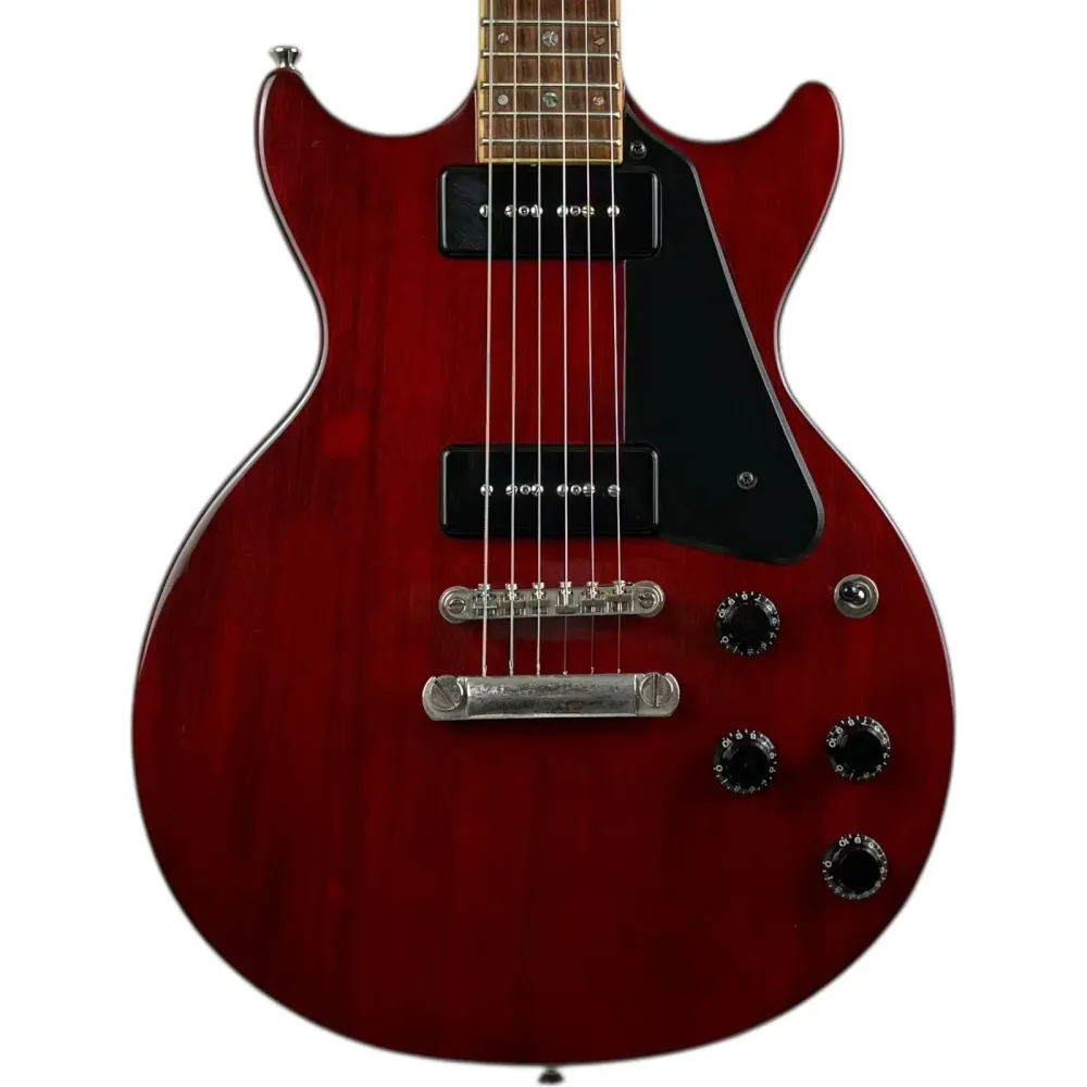 Höfner Colorama Les Paul DC - Cseresznye