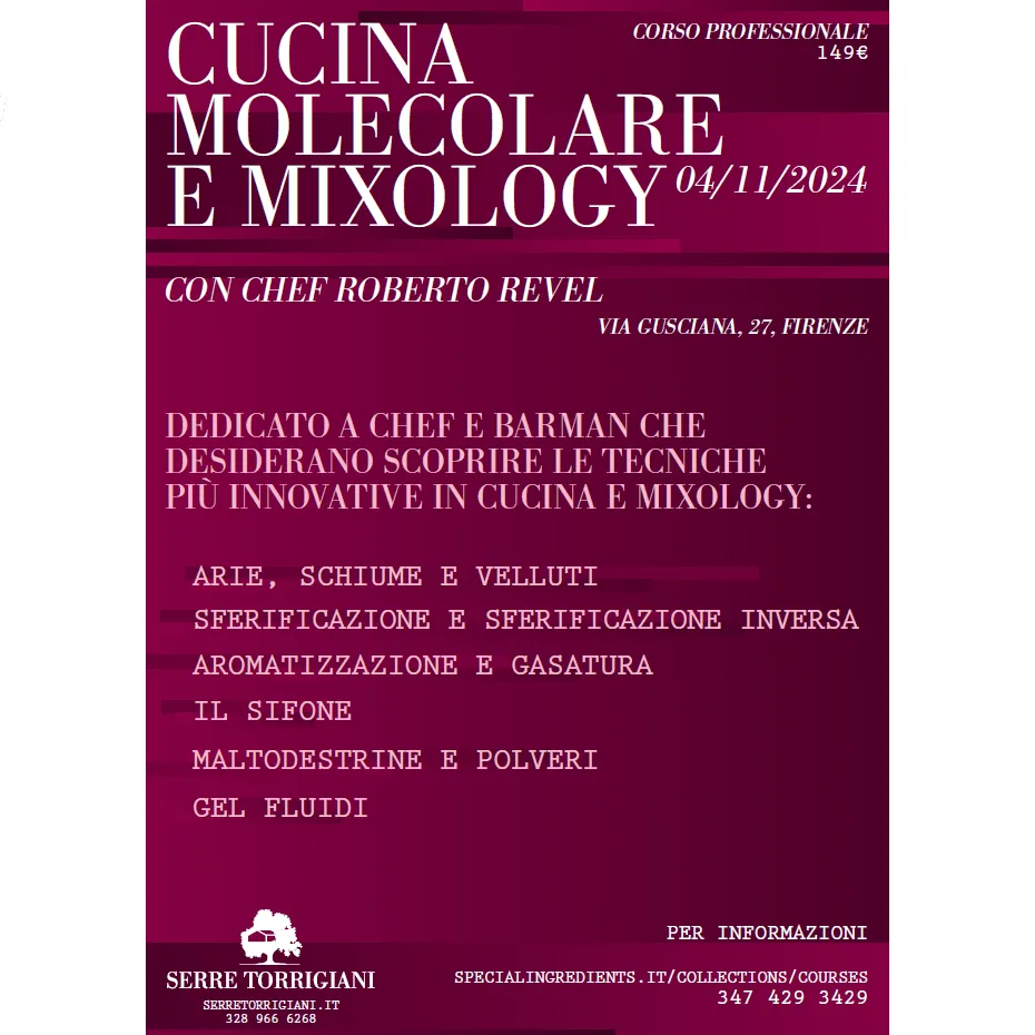 Modern Gastronomy Masterclass Firenze 04 - 11 - 2024