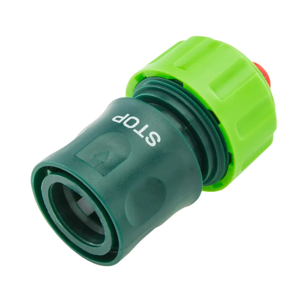 Tömlő gyorscsatlakozó 3/4" vízstoppos