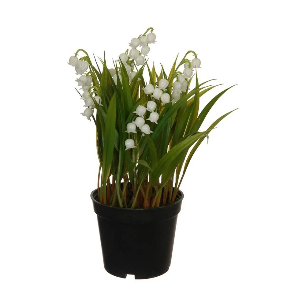 LILLY VALLEY cserepes mű gyöngyvirág 13 cm