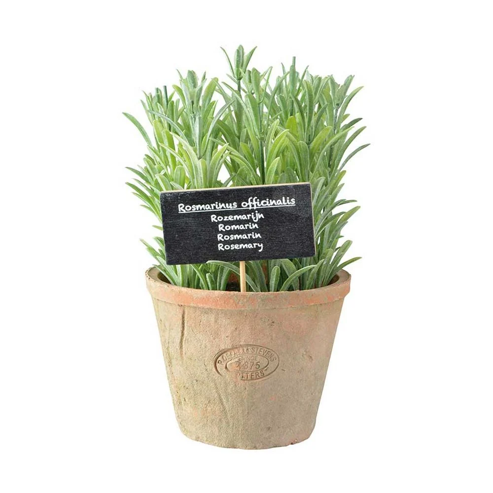 ROSMARINUS élethű cserepes rozmaring műnövény 24 cm