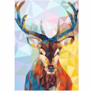 Bshop gyémántfestő – szarvasos mintával kreatív készlet