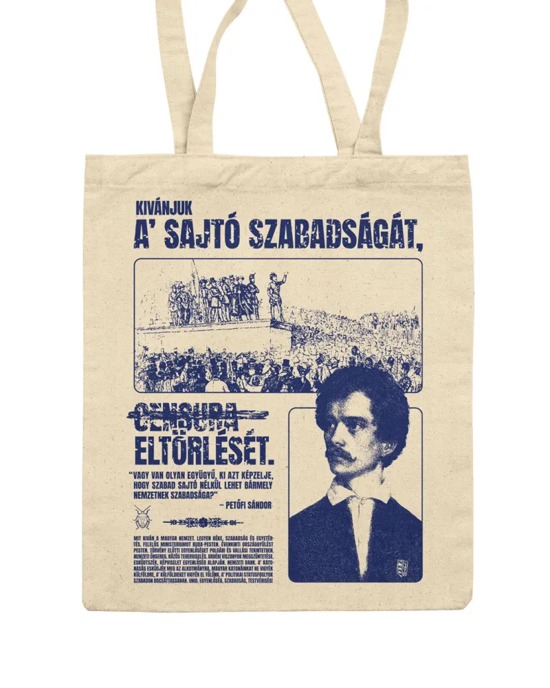 Szabad sajtó táska