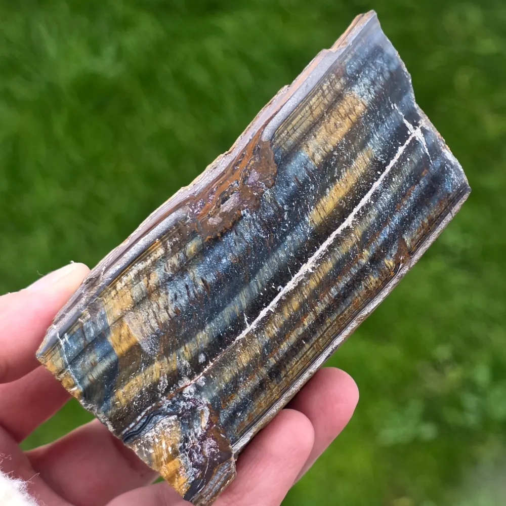 Blue Tigrisszem Roughstone (Falcon szeme) minta 2
