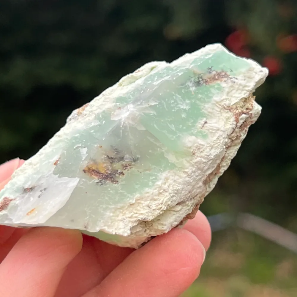 Chrysoprase Australia durva kő modell 9