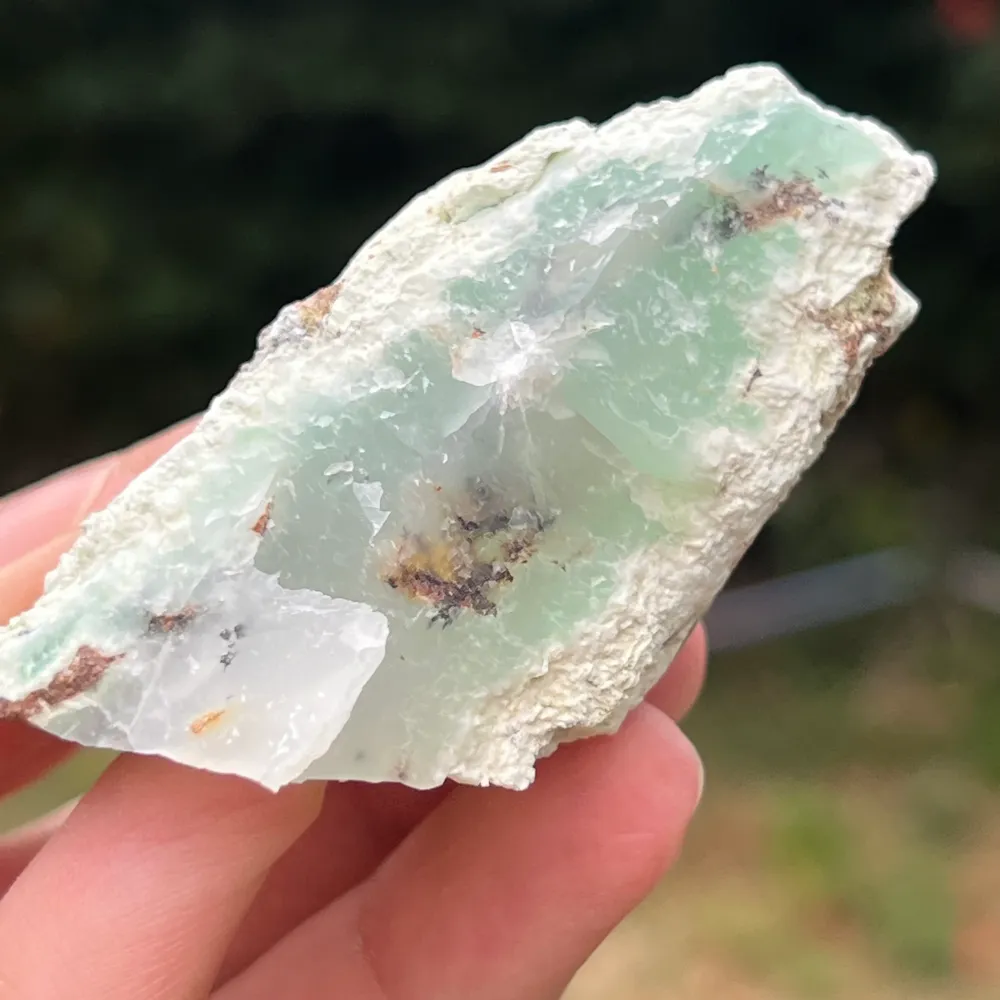 Chrysoprase Australia durva kő modell 9