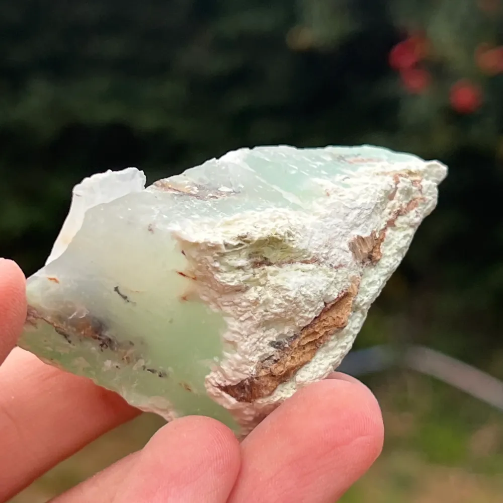 Chrysoprase Australia durva kő modell 9