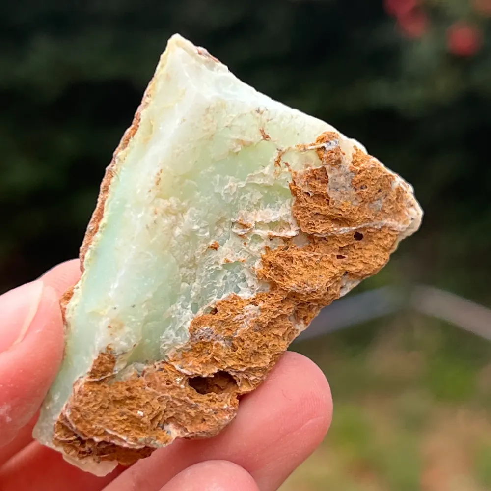 Chrysopraz Australia Durva Kő Modell 11