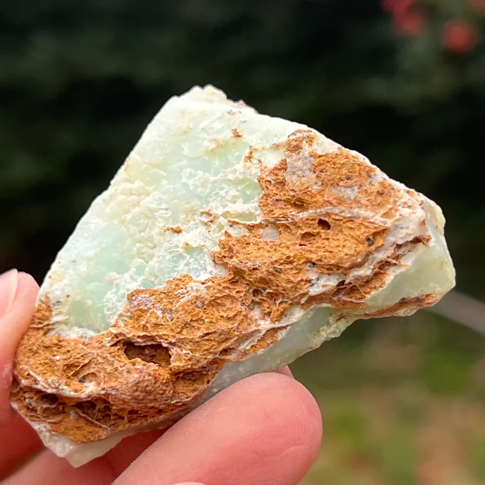 Chrysopraz Australia Durva Kő Modell 11