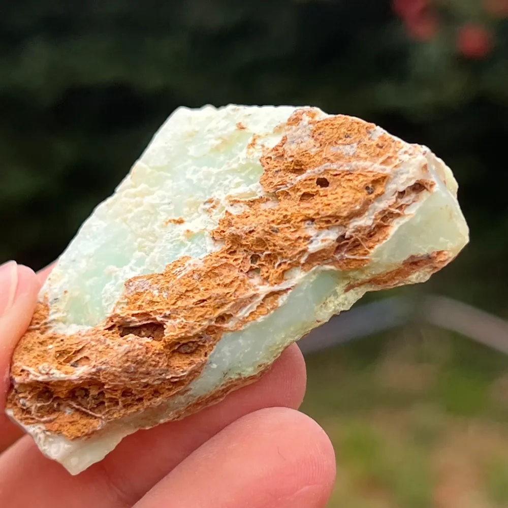 Chrysopraz Australia Durva Kő Modell 11