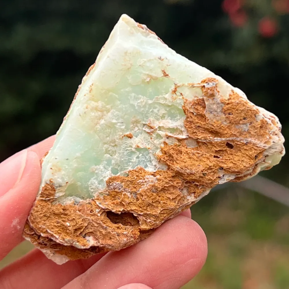 Chrysopraz Australia Durva Kő Modell 11