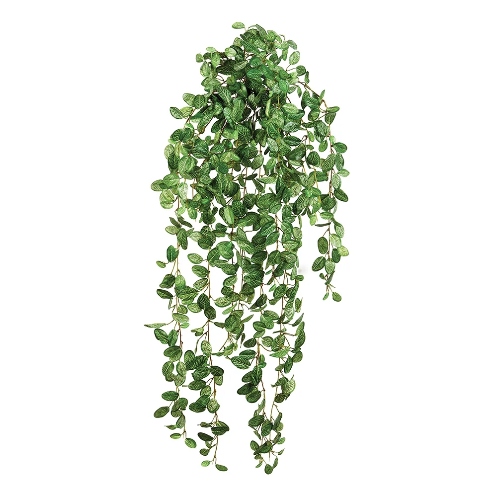 FITTONIA zöld mű hálóslevél csüngő 85 cm
