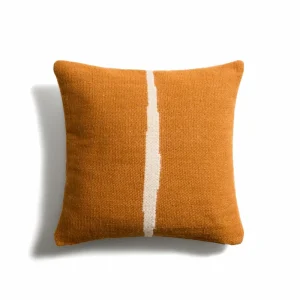 Daila narancssárga 100% PET párnahuzat Ikat grafikával 50 x 50cm