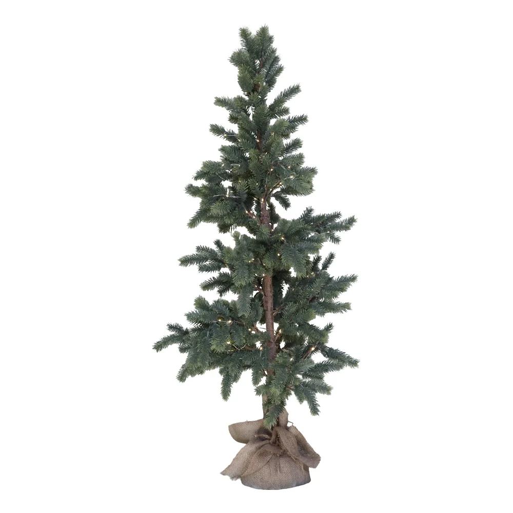 PINE LED-es zöld 3D dekor mű fenyőfa 125 cm