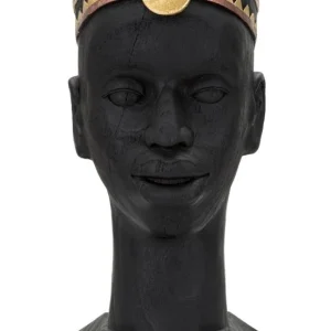 Afrikai Férfi Mellszobor (Modern Dekoráció)