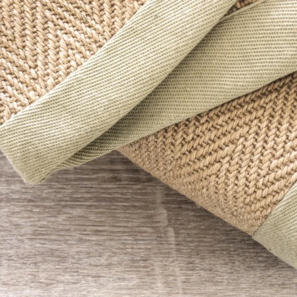 Félhold alakú juta szőnyegek Amaroq Glamping