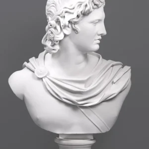 Apollo Belvedere mellszobor reprodukció