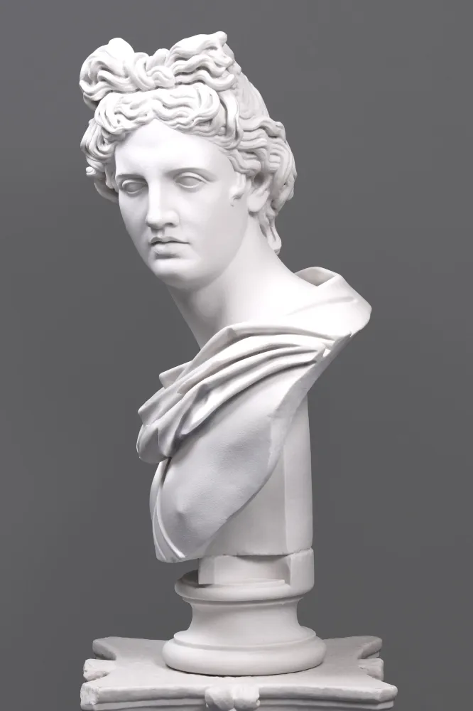 Apollo Belvedere mellszobor reprodukció