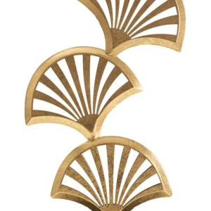 Aranyszínű Pálma Levél Dekoráció (Modern Szobor)