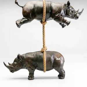 Artistic Rhino Dekorációs Figura 46cm
