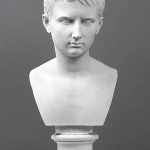 Augustus császár mellszobor