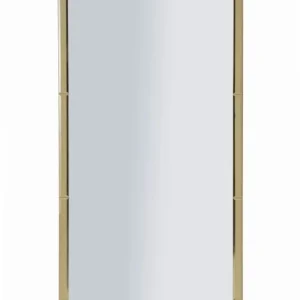 BAKU arany Modern fali tükör 55X2X150 ( belső tükör mérete 49X144) cm