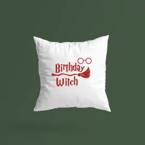 Birthday Witch szülinapi Harry Potter párna