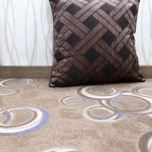 Cannage mályva díszpárna töltettel